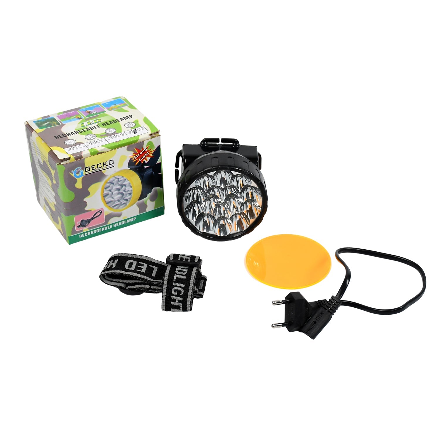 7517 Head Lamp 15 Led Long Range Rechargeable Headlamp Adjustment Lamp Use For Farmers, Fishing, Camping, Hiking, Trekking, Cycling DeoDap 7517 Head Lamp 15 Led Long Range Rechargeable Headlamp Adjustment Lamp Use For Farmers, Fishing, Camping, Hiking, Trekking, Cycling DeoDap